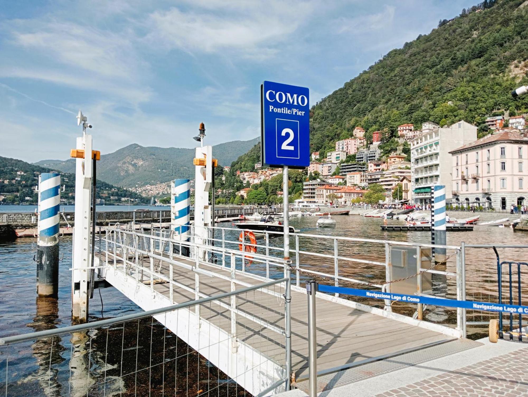 Romantic White Apartment - 5 Minutes From The Lake Como Ngoại thất bức ảnh